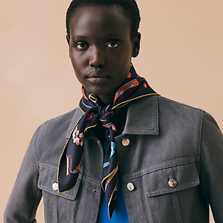 カレ 70 《コケットな散歩》 | Hermès - エルメス-公式サイト